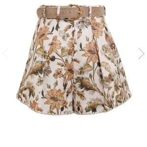 Zimmermann Chintz Truck Short size 0 EUC *no belt*